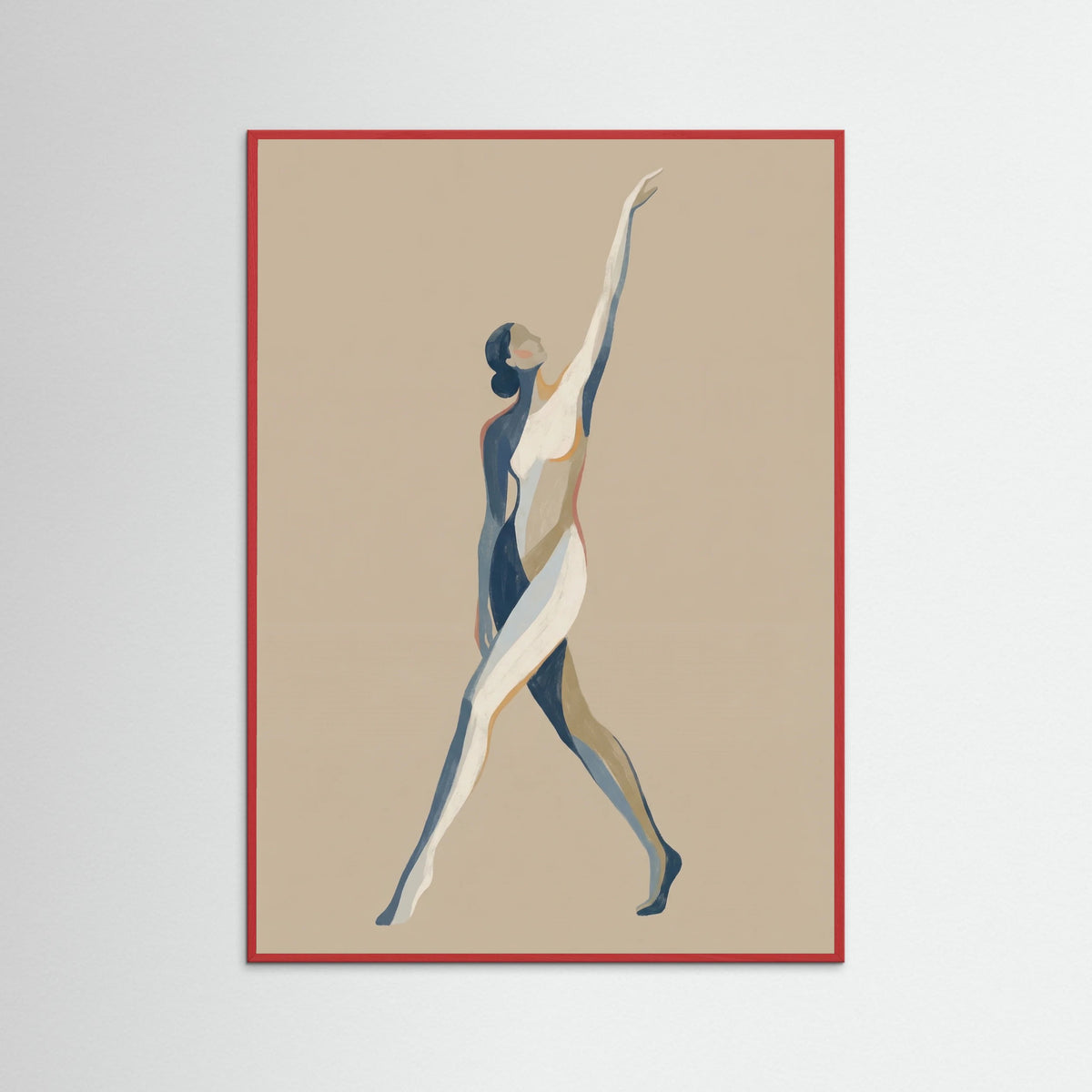 Red Wood Zodiac Capricorn Pose