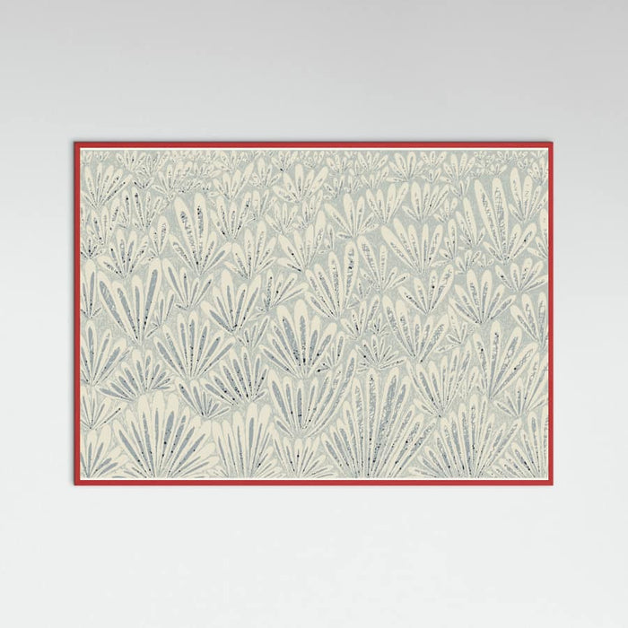 calming essentials meadow chalky blue Poster – poster and art print