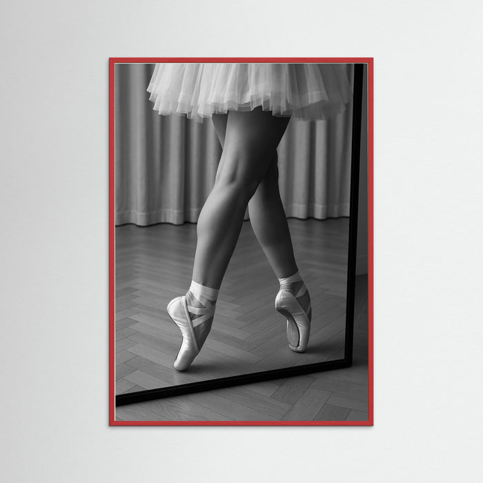 Red Wood photo Ballet Shoes