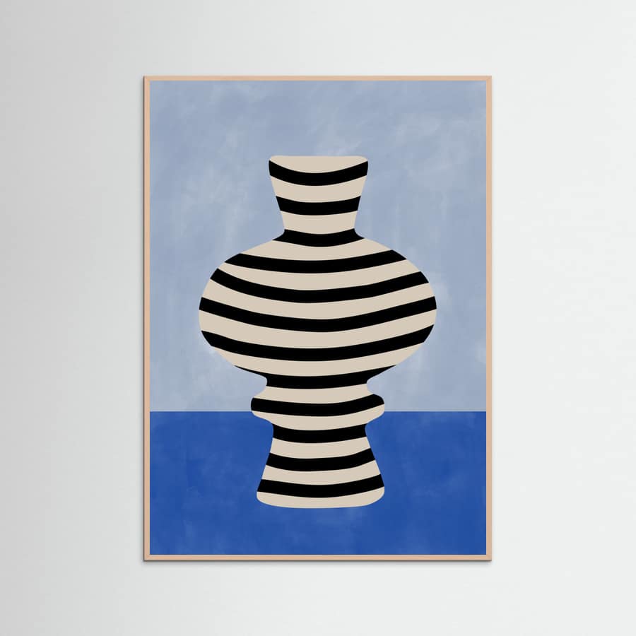 3x4 Aspectratio Indigo36 Poster – poster and art print