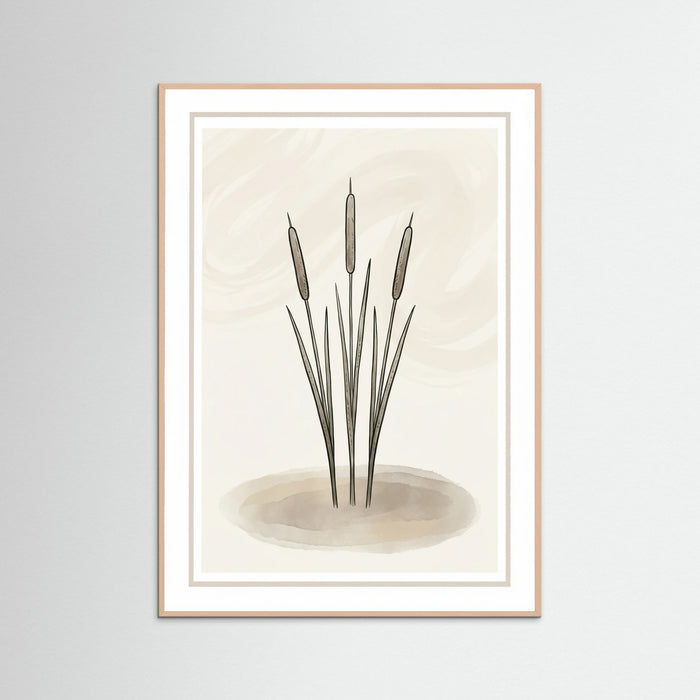 Rose Wood Abstract Baobab