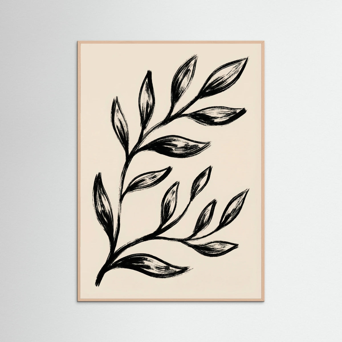 Rose Wood Abstract Blooms