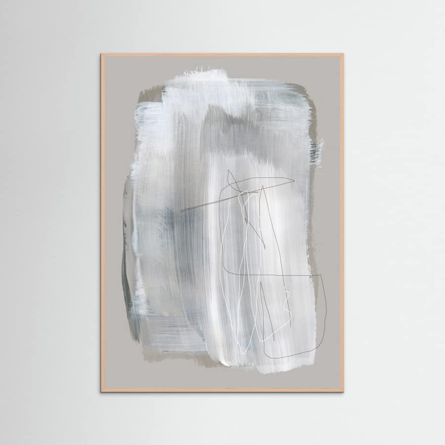 Affiche Abstract Brush Strokes 109 – affiche et impression d’art