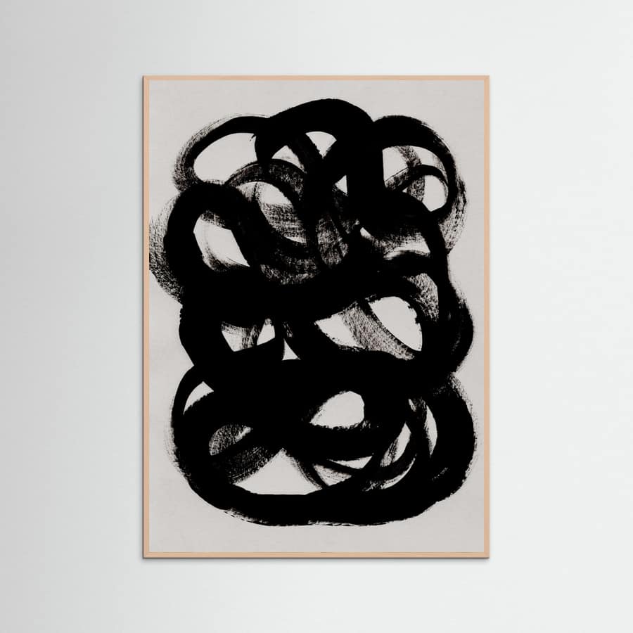 Poster Abstract Brush Strokes 84 – poster e stampa artistica