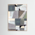 Rose Wood Abstract Desaturate No1 Poster