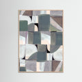 Rose Wood Abstract Desaturate No3 Poster