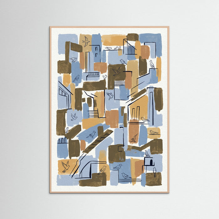 Rose Wood Abstract Encounters