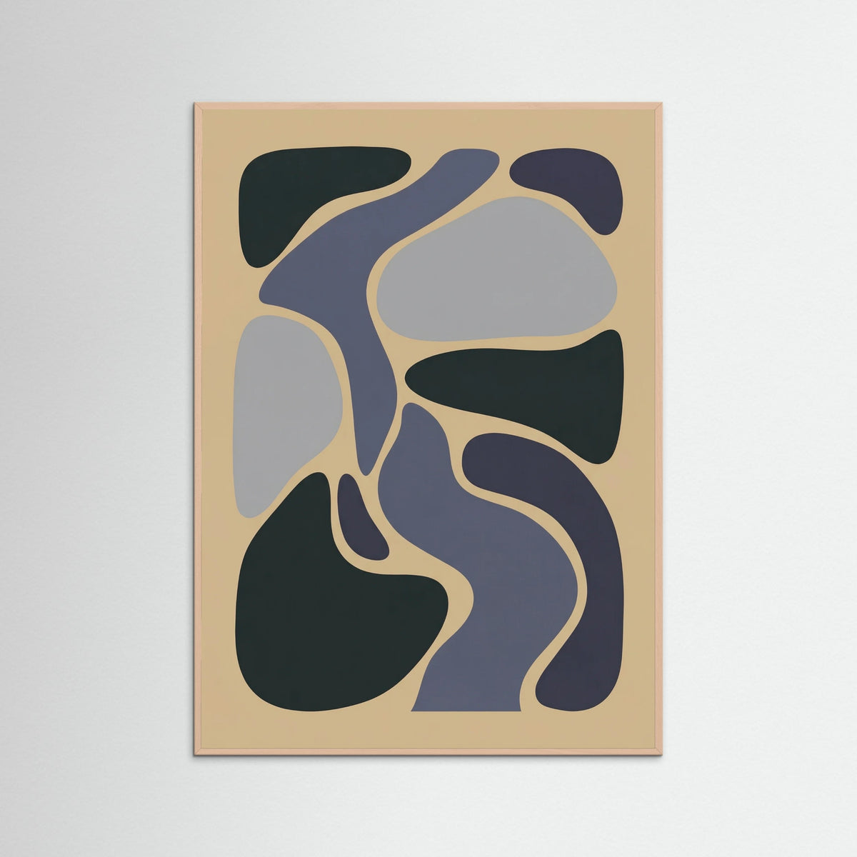 Rose Wood Abstract Foliage Study