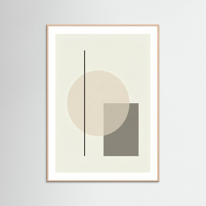 Rose Wood Abstract Forms