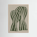 Abstract Kiss Poster – plakat og kunsttryk