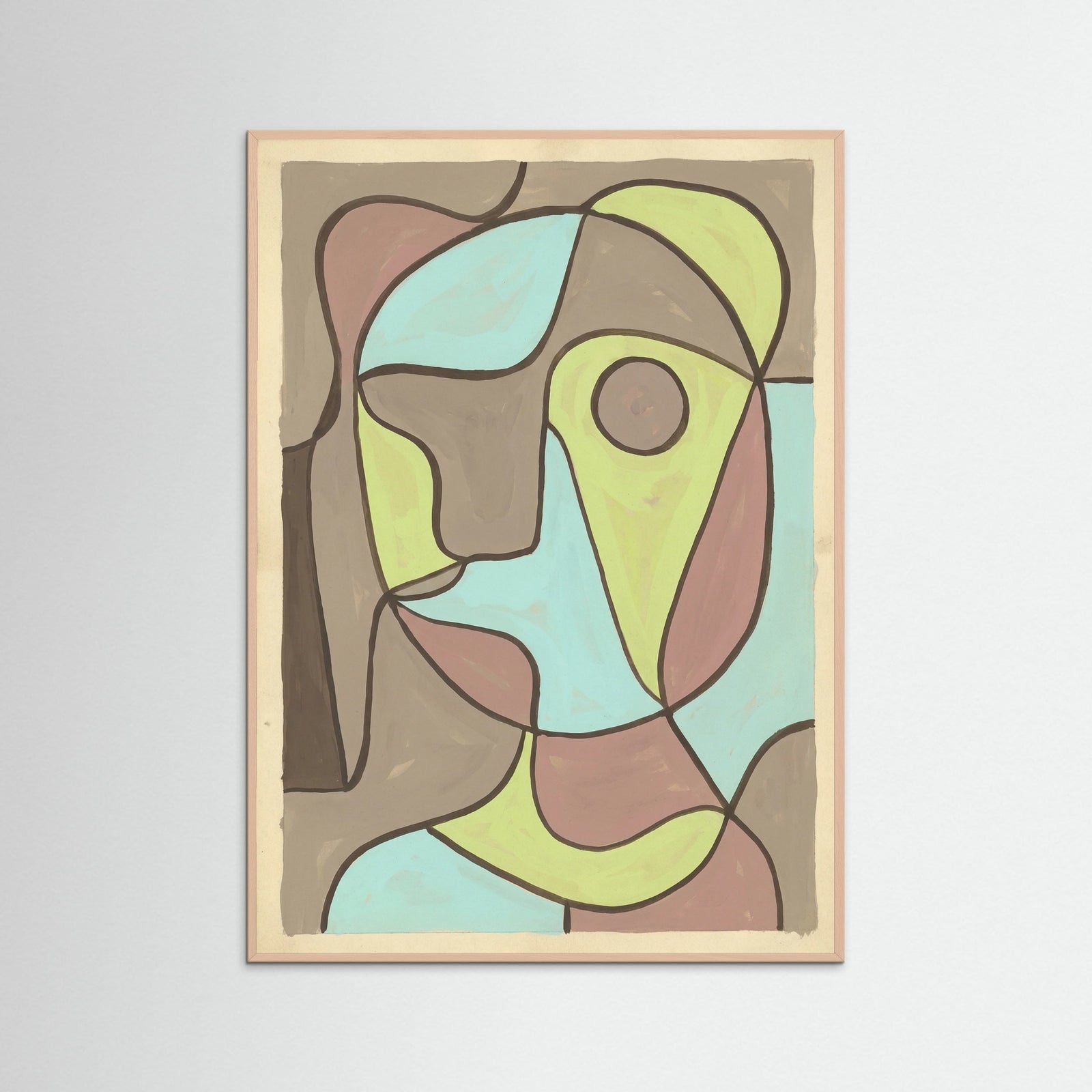 Rose Wood Abstract Marine Mask