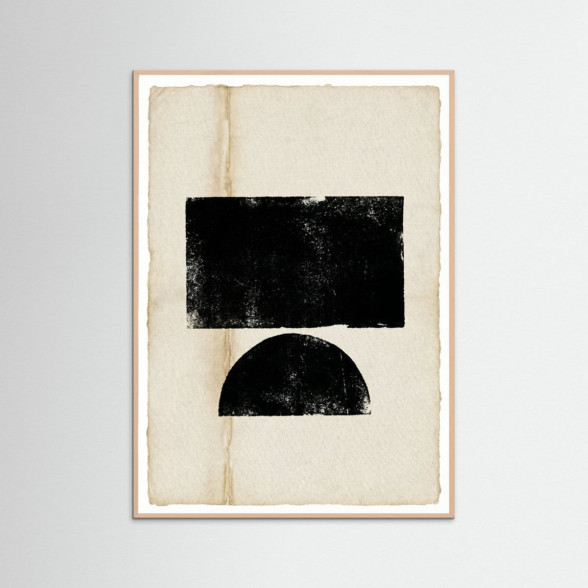 Rose Wood Abstract Profile