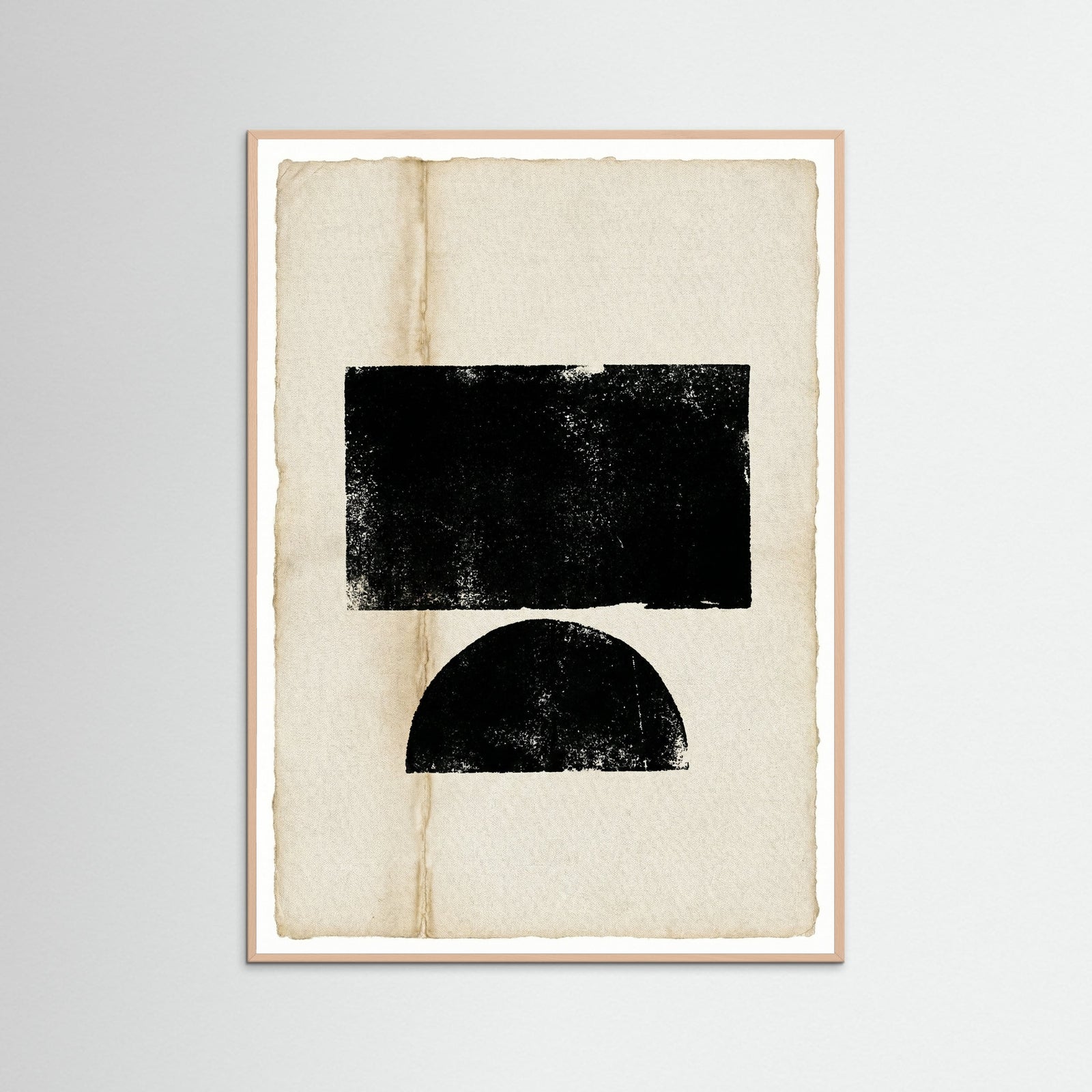 Rose Wood Abstract Profile