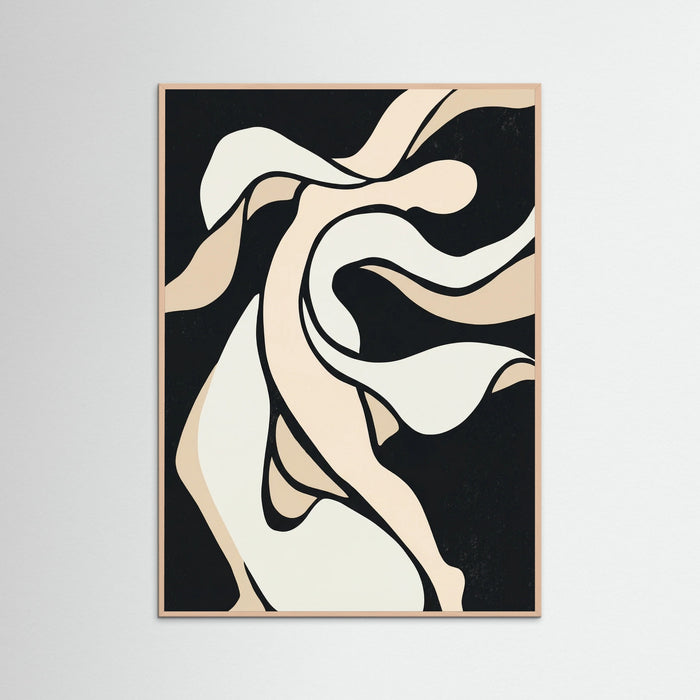Rose Wood Acrobatic Silhouette
