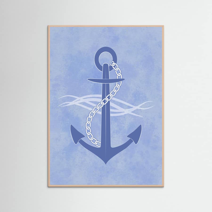 Anchor3 Poster – plakat og kunsttryk