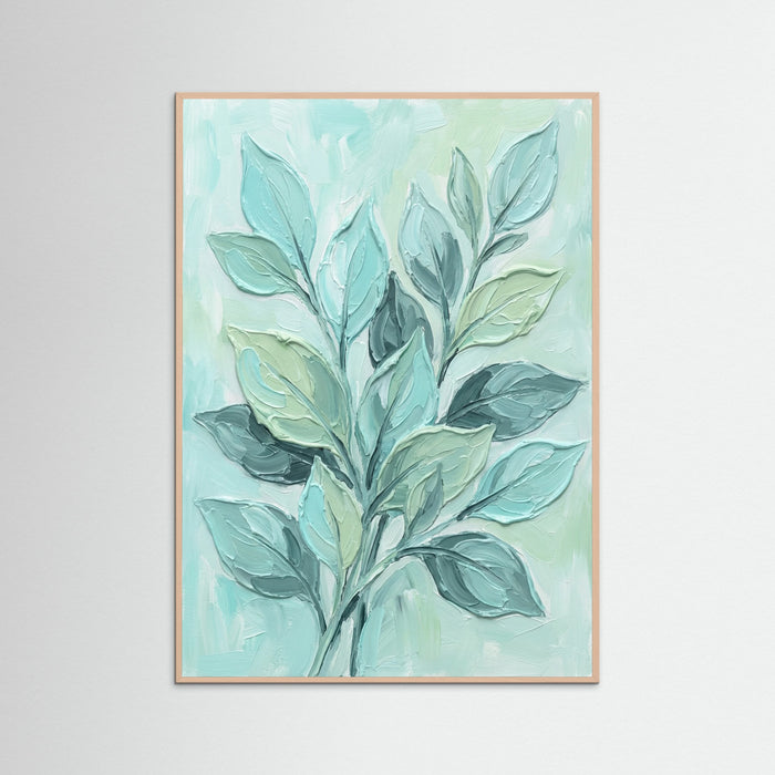 Rose Wood Aqua Bloom Blue