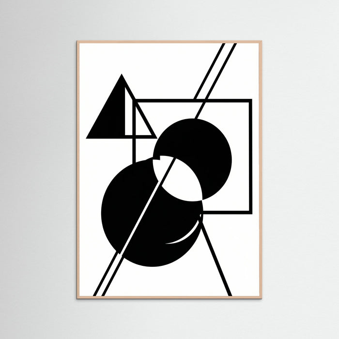 Rose Wood Art Print Beige