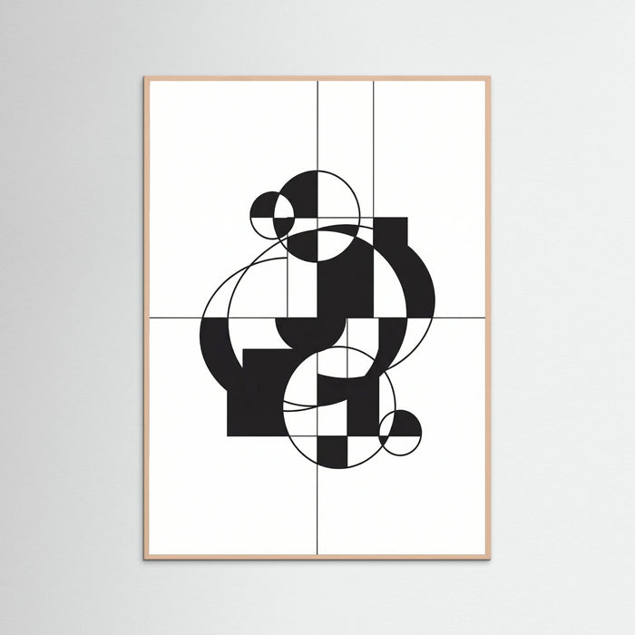 Rose Wood Art Print Beige