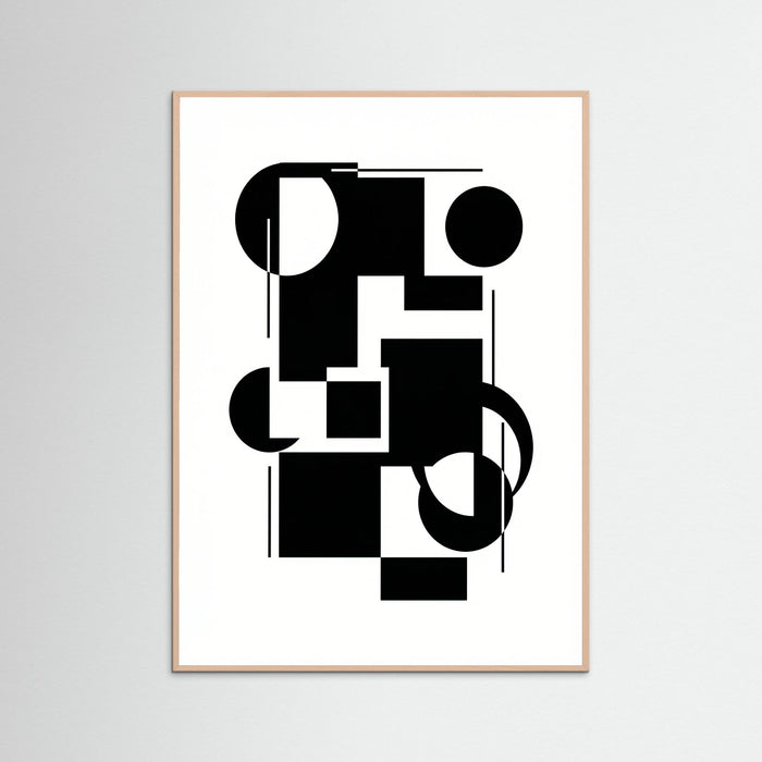 Rose Wood Art Print Beige
