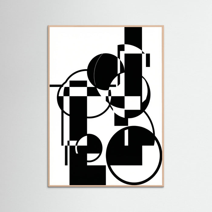 Rose Wood Art Print Beige