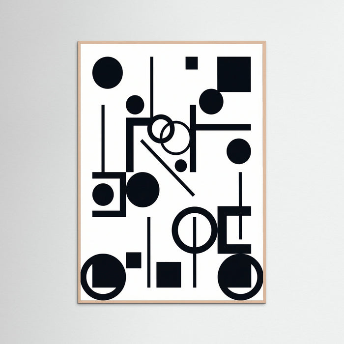 Rose Wood Art Print Beige