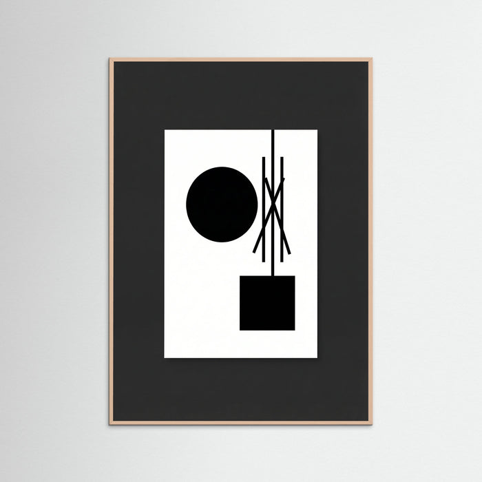 Rose Wood Art Print Beige