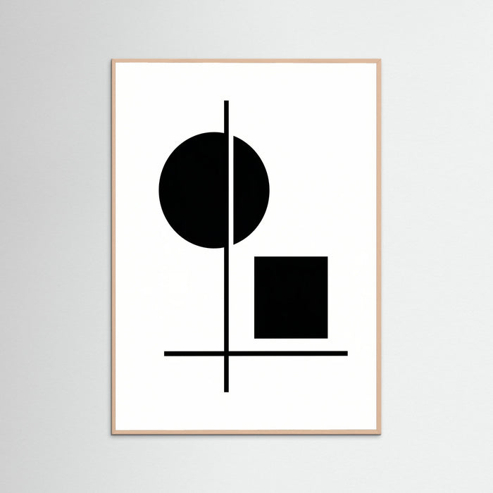 Rose Wood Art Print Beige