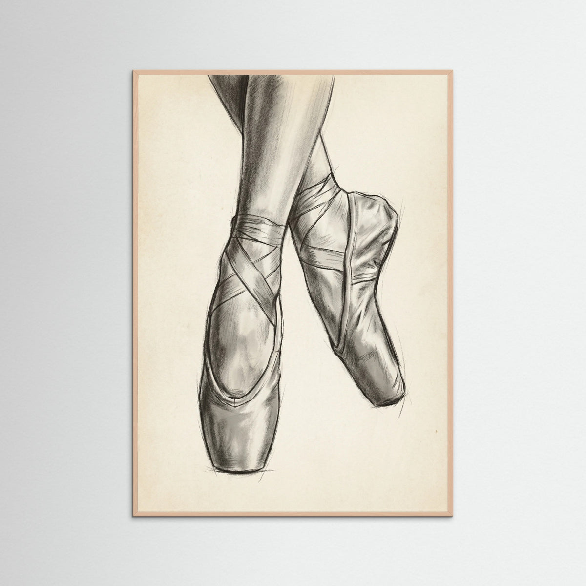 Rose Wood Ballet Dancer Study