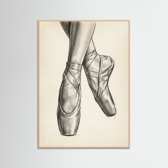 Rose Wood Ballet Dancer Study