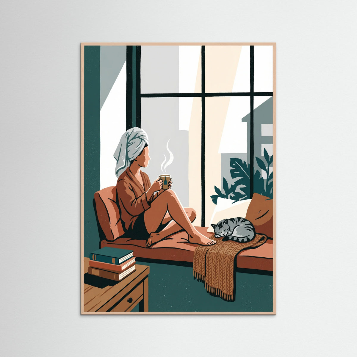 Rose Wood Bathtub Serenity