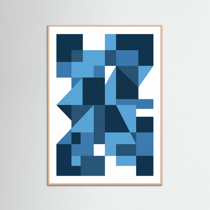 Rose Wood Bauhaus Blue Depths
