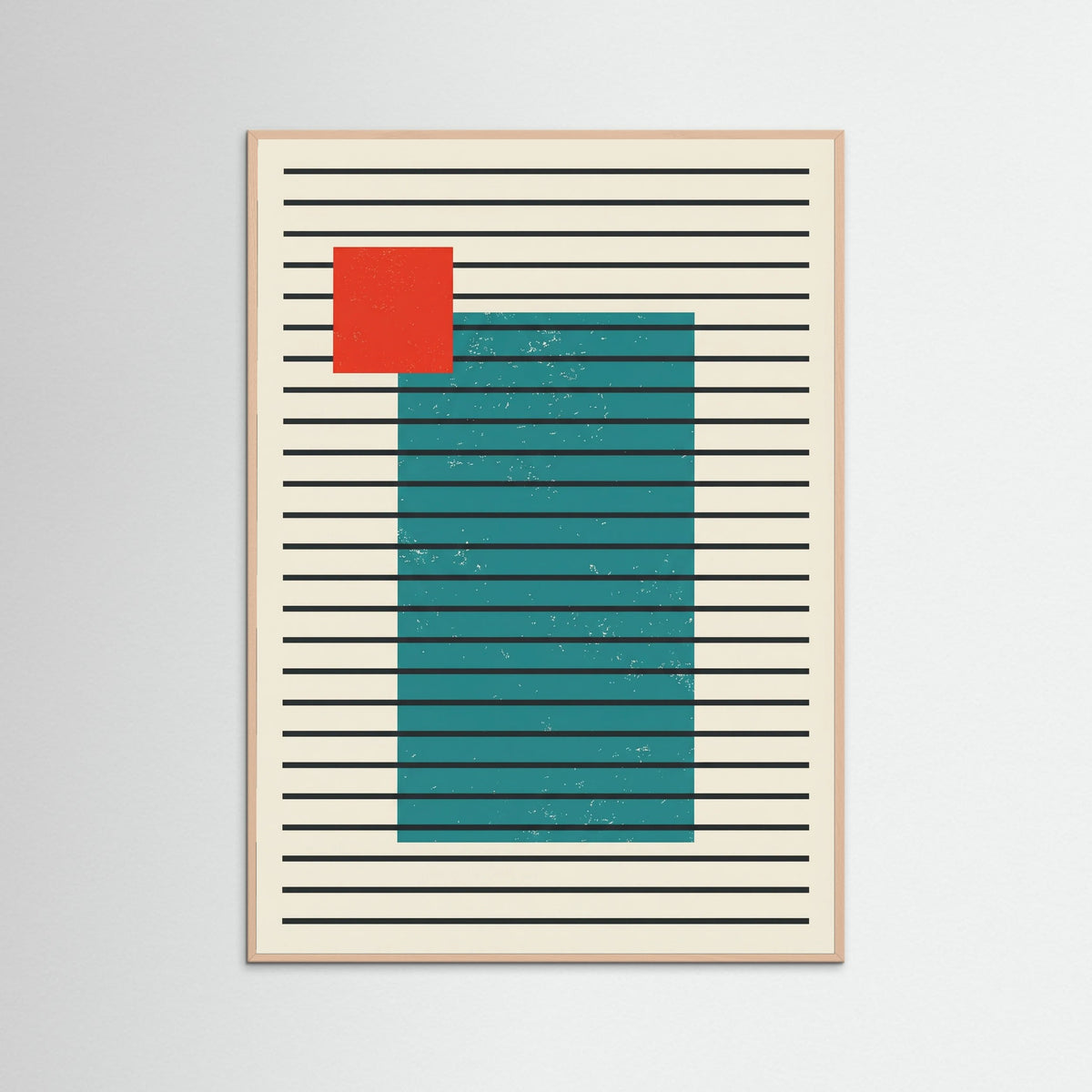 Rose Wood Bauhaus Sunburst
