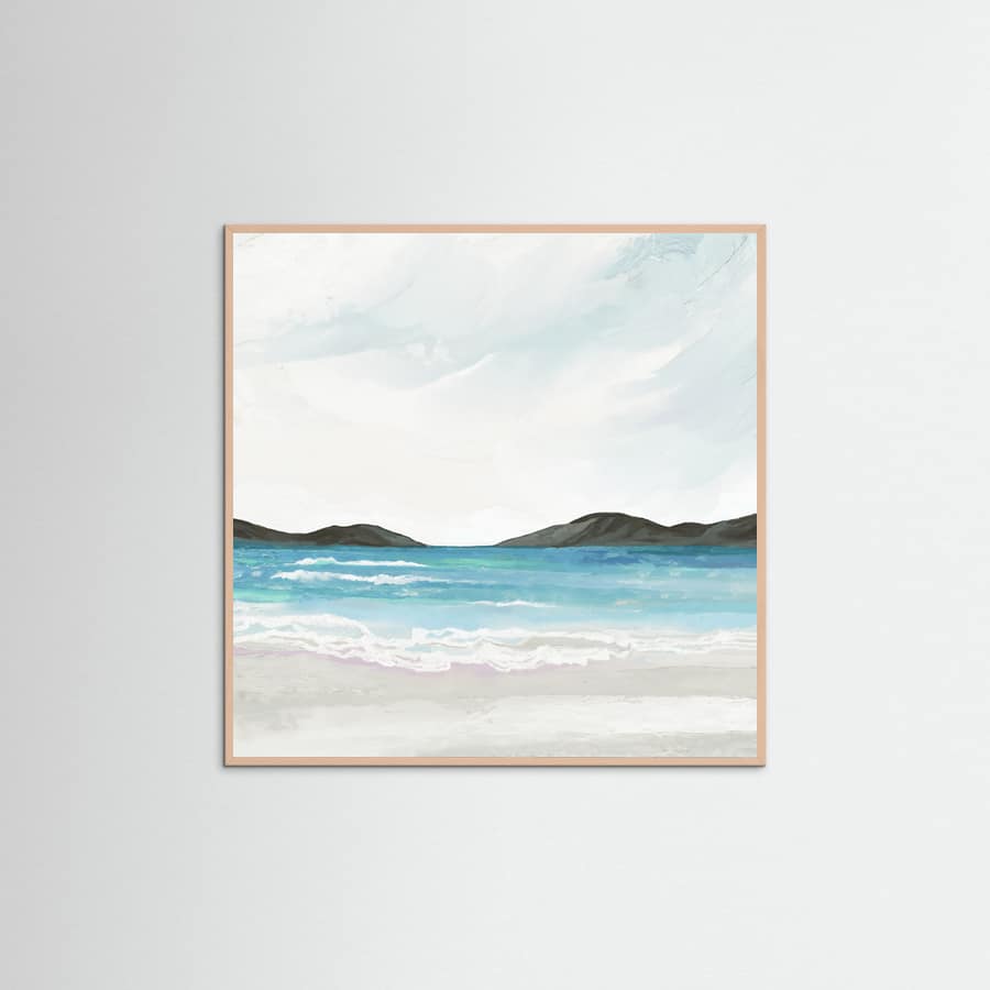 Affiche Beach Oil painting – affiche et impression d’art