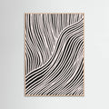 Beige Wave Pattern Poster – poster and art print