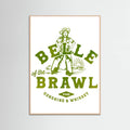 Rose Wood Belle Of The Brawl Cowgirl Wall Art Poster