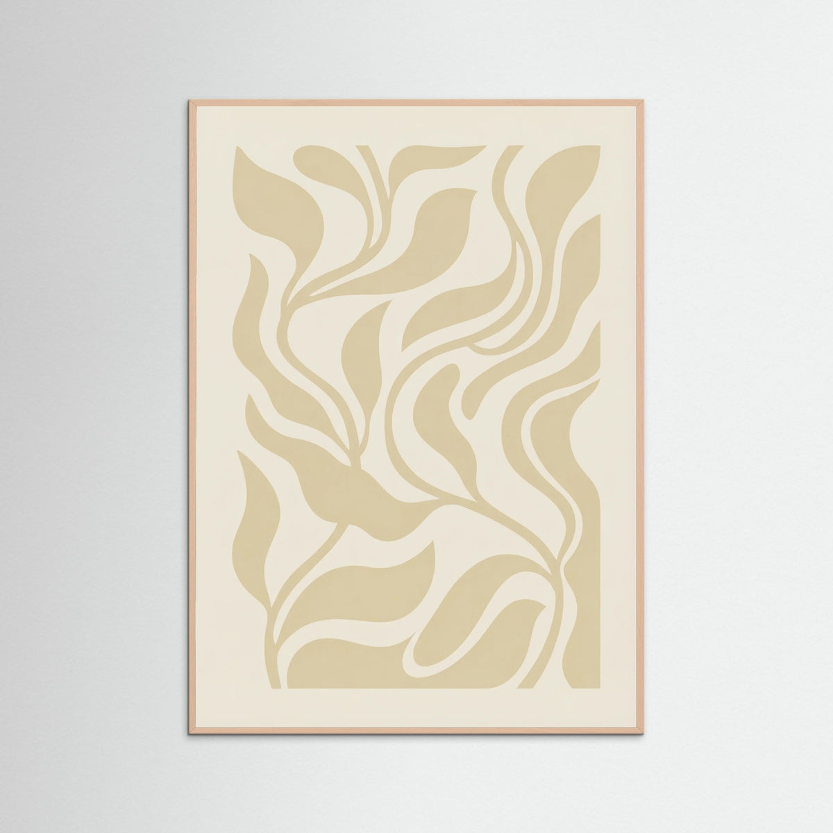 Rose Wood Biomorphic Cut outs