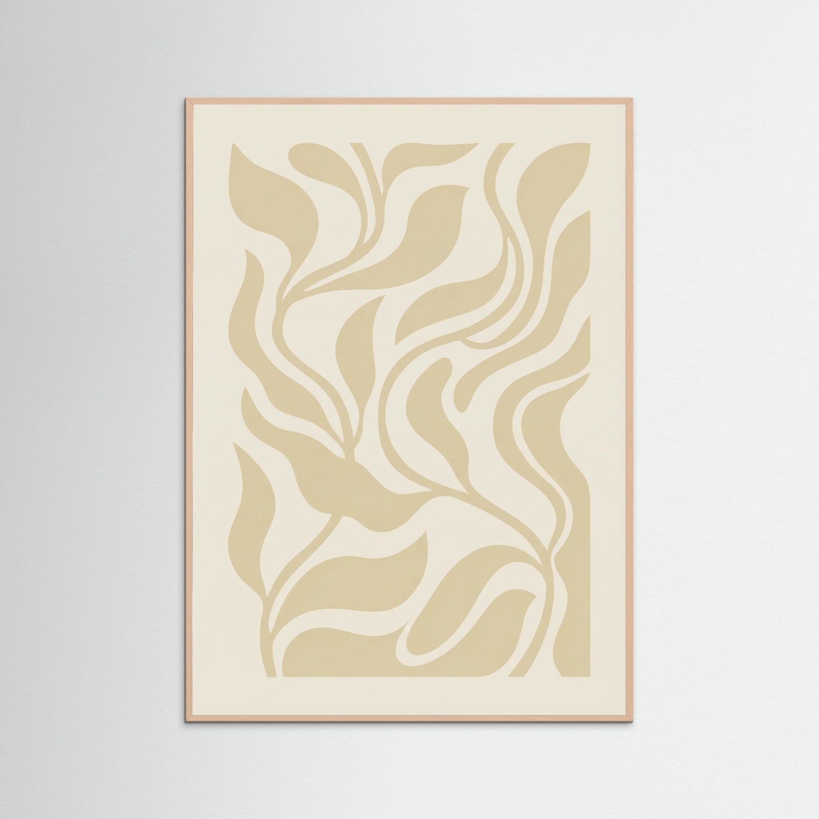 Rose Wood Biomorphic Cut outs