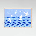 Poster Birds Over the Sea Clean Scan – poster e stampa artistica