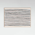 Black on Beige Lines Poster – poster and art print