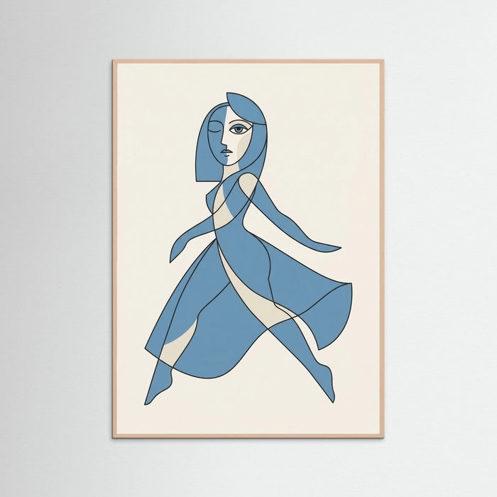 Rose Wood Blue Profile Study