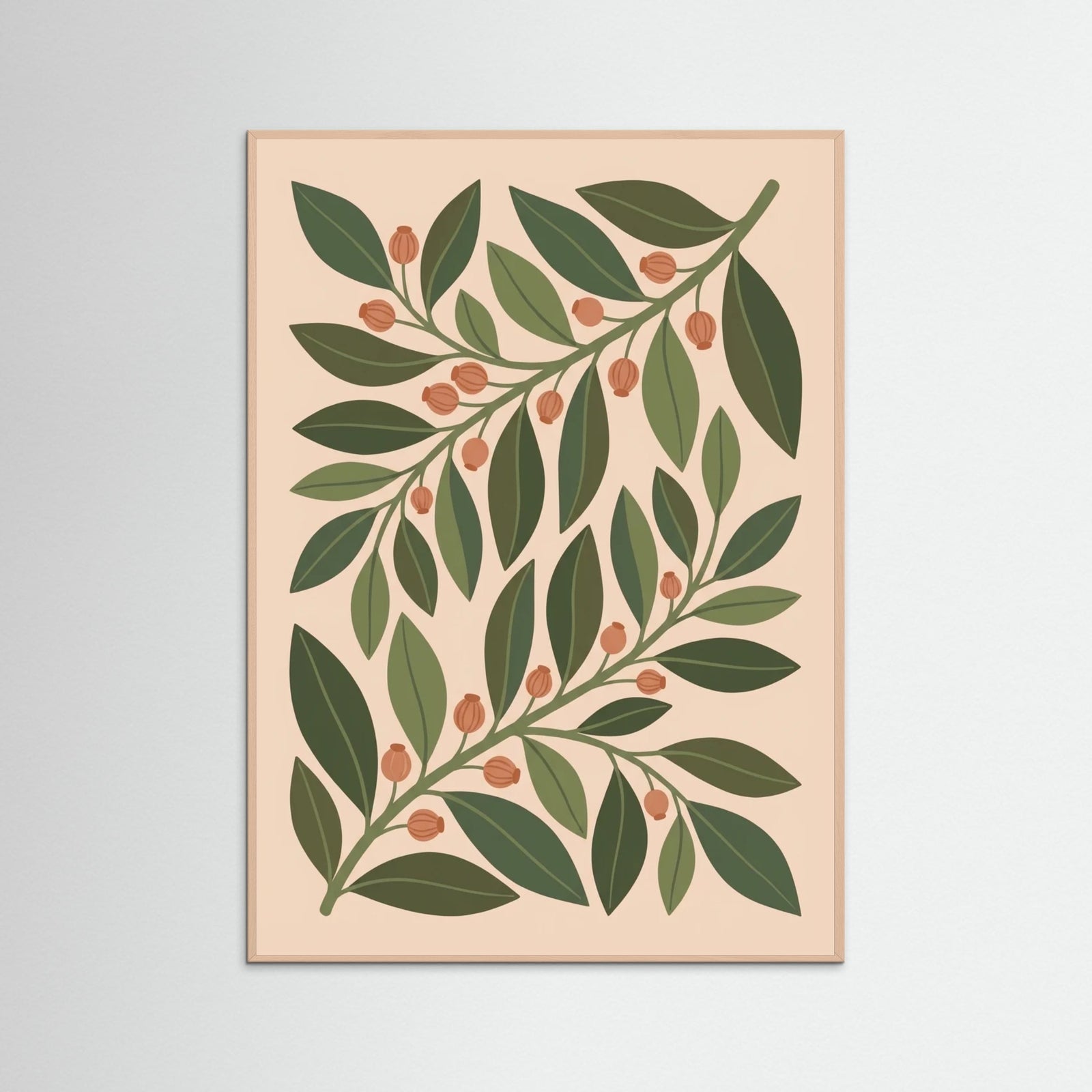 Rose Wood Blush Panel