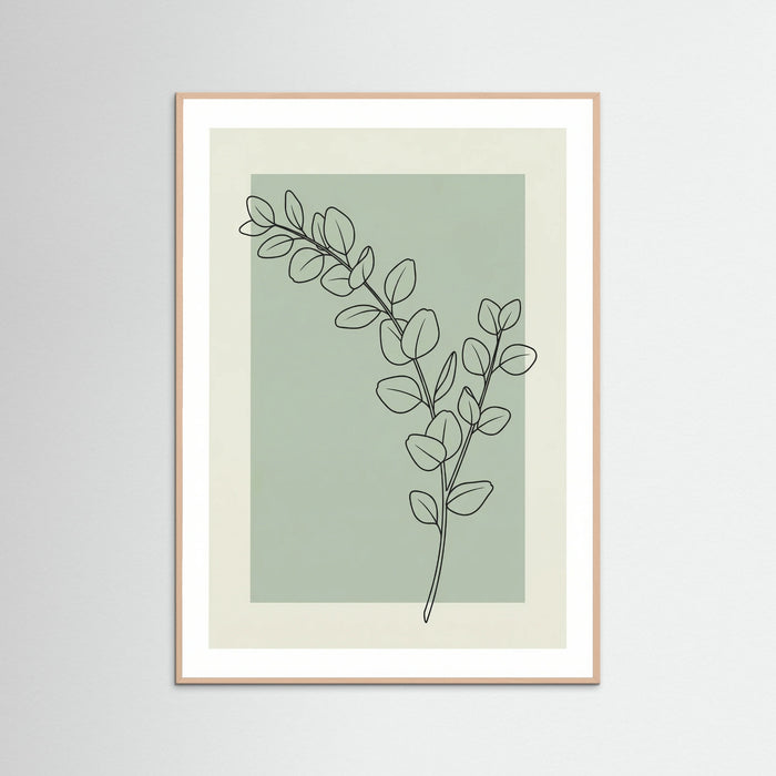 Rose Wood Bohemian Floral Sketch