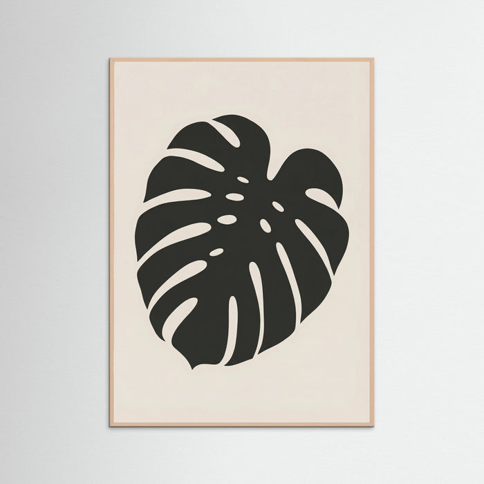 Rose Wood Botanical Silhouette