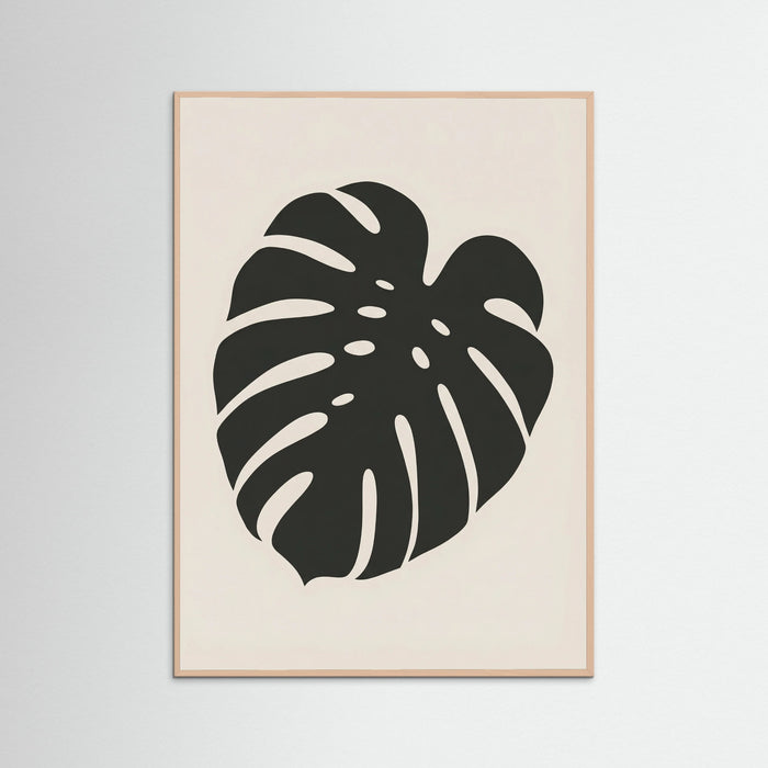 Rose Wood Botanical Silhouette