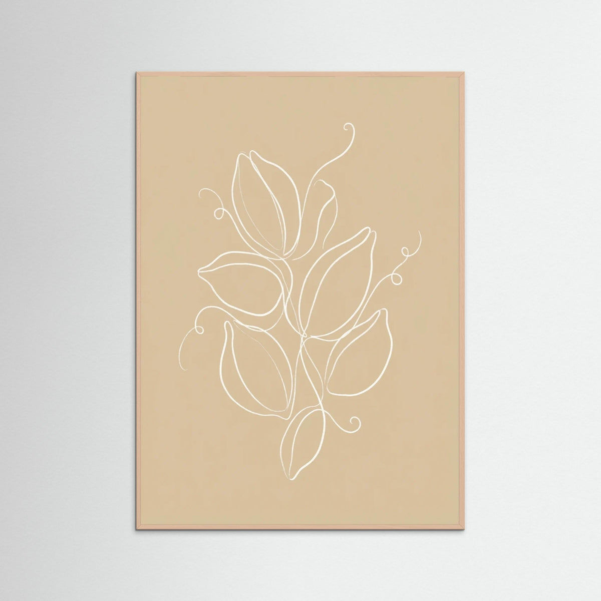 Rose Wood Botanical Simplicity
