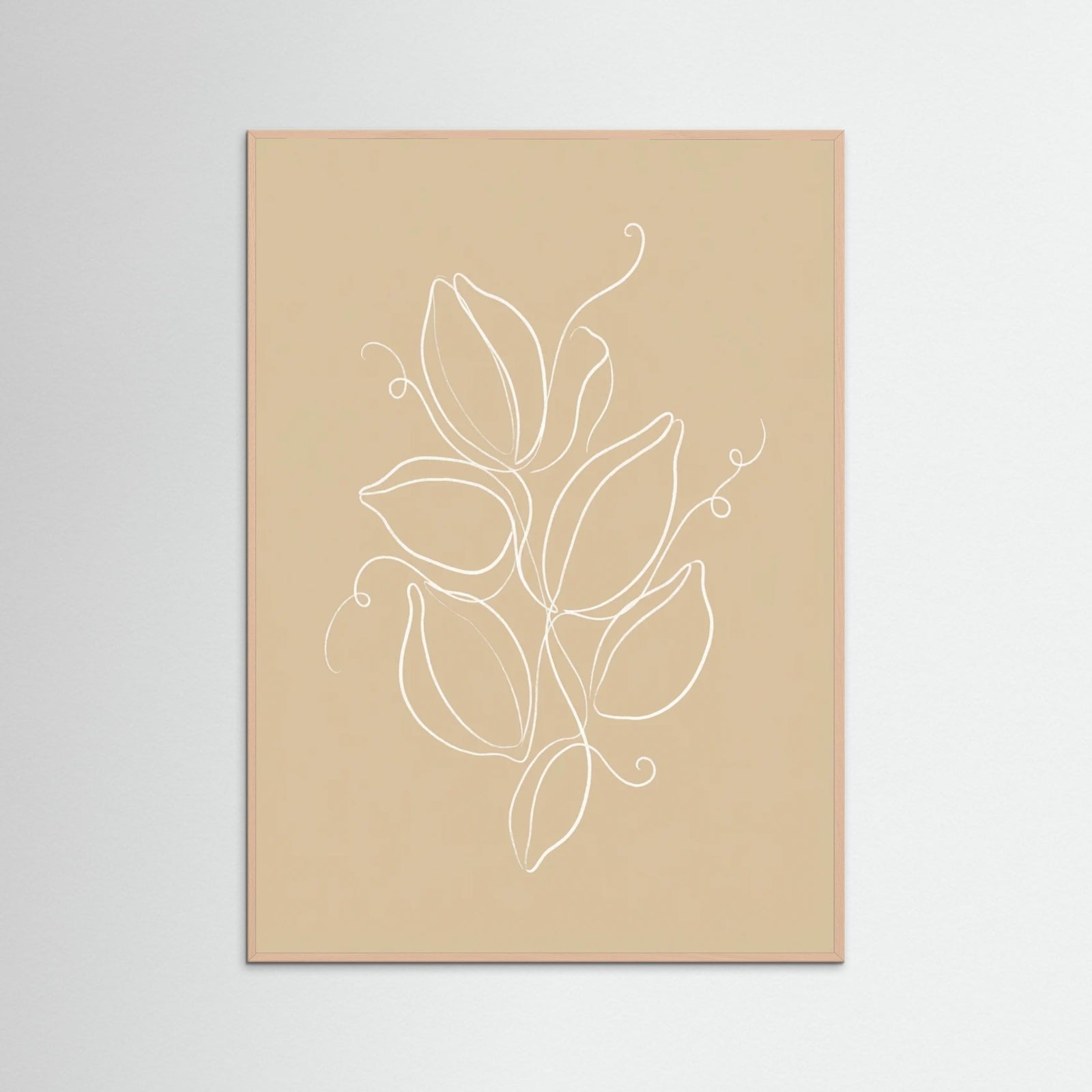 Rose Wood Botanical Simplicity