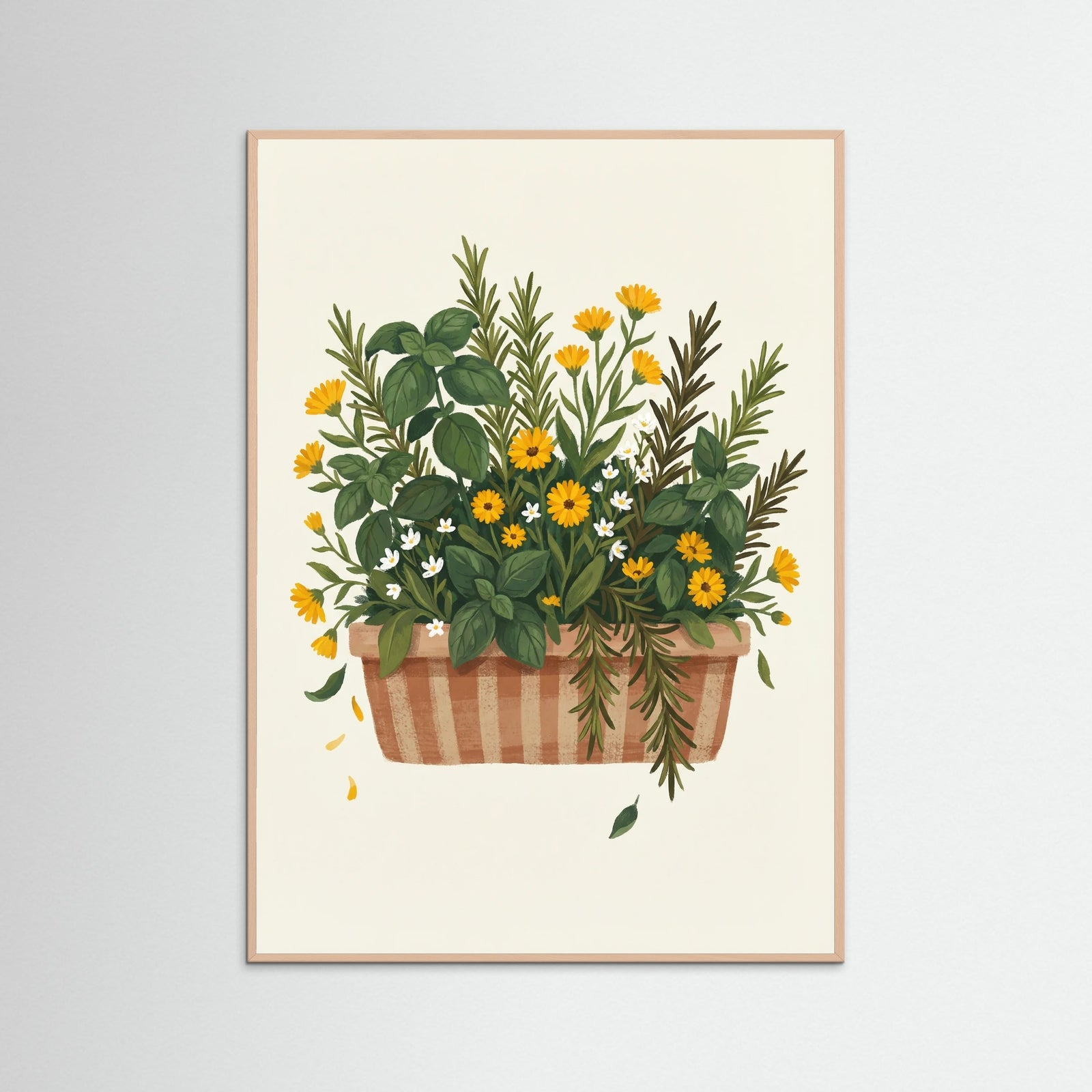 Rose Wood Botanical Still Life