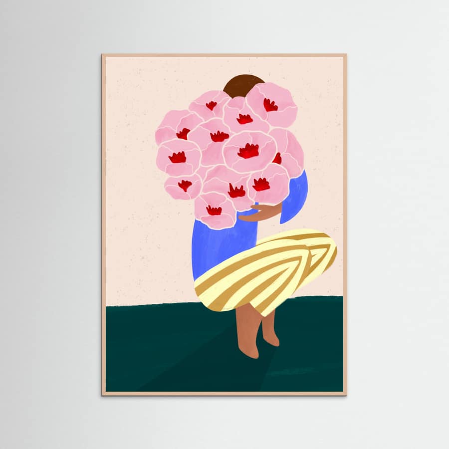 Bouquet of Flowers Poster – poster och konsttryck