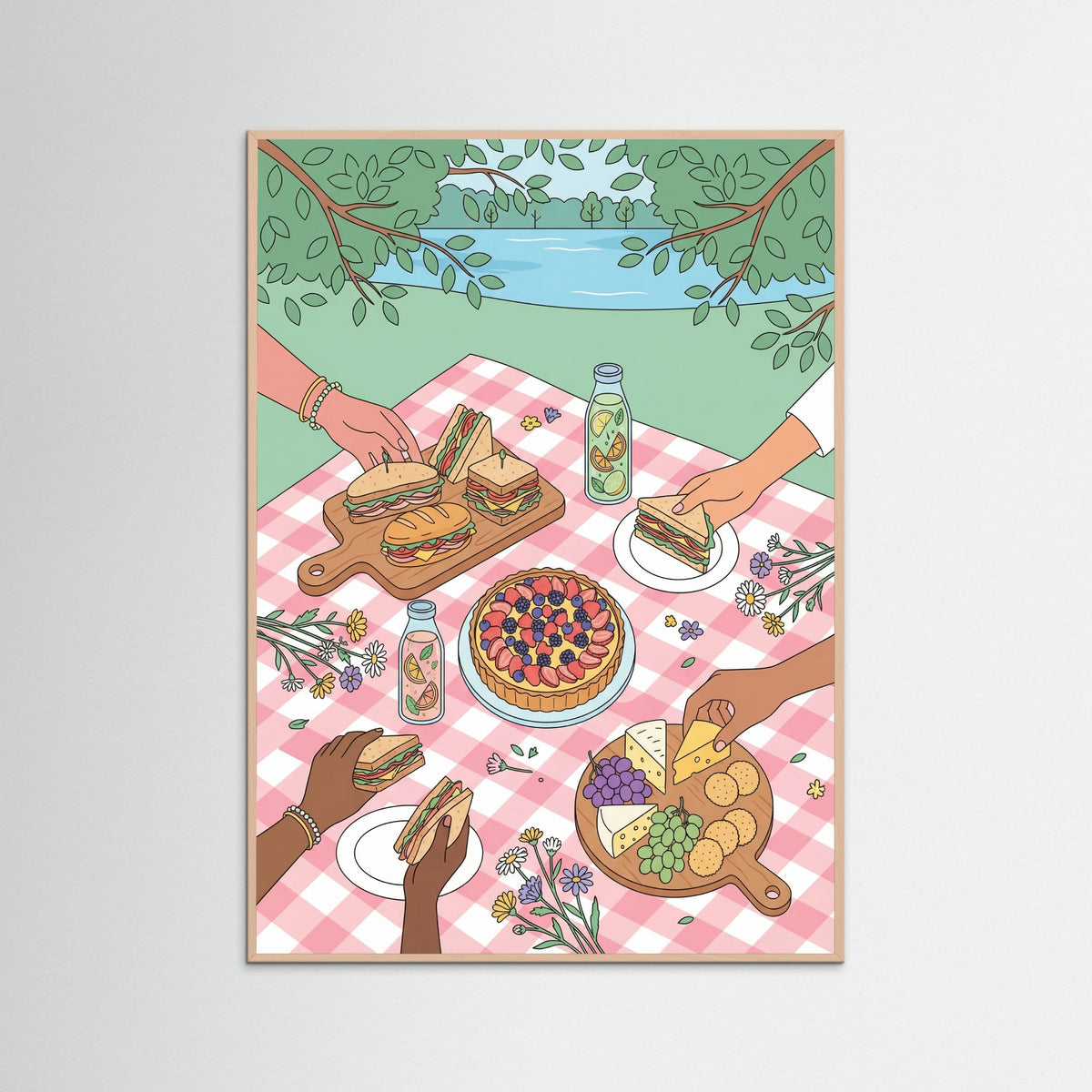Rose Wood Brunch Gathering
