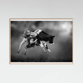 Rose Wood Bucking Calf Ride Poster